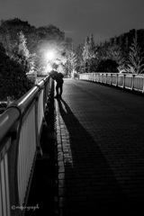 ファインダーを覗く