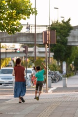 「やったぁー！」