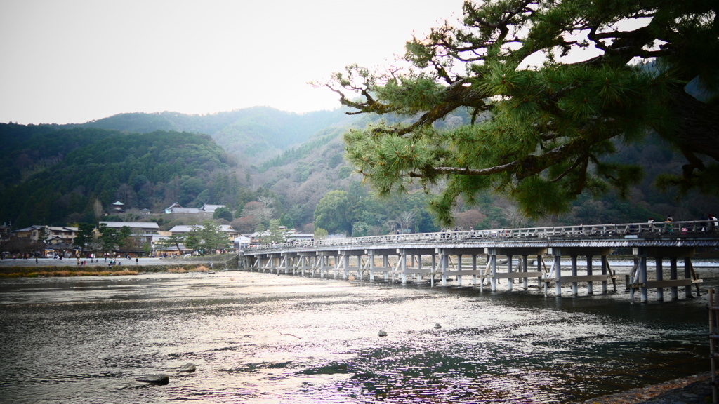 くまなき月の渡るに似る