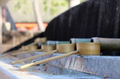厳島神社 手水舎