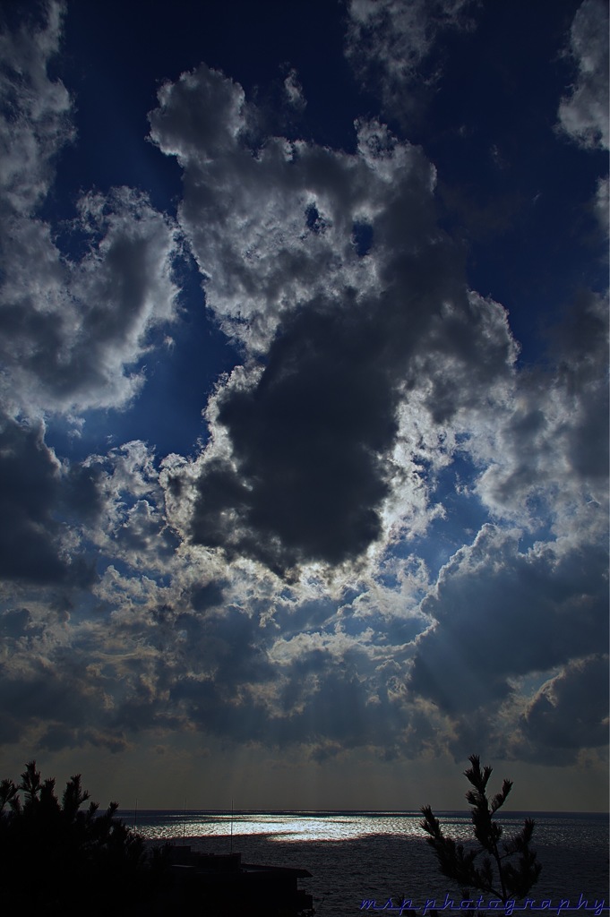 冬の空  冬の海