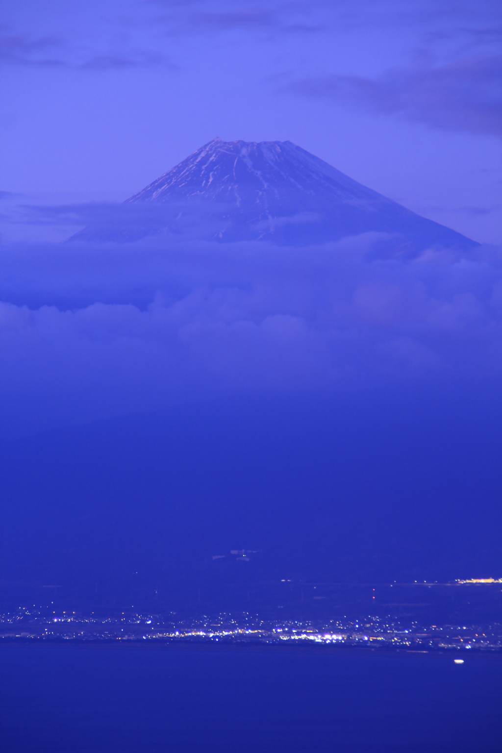 雲海から見下ろし