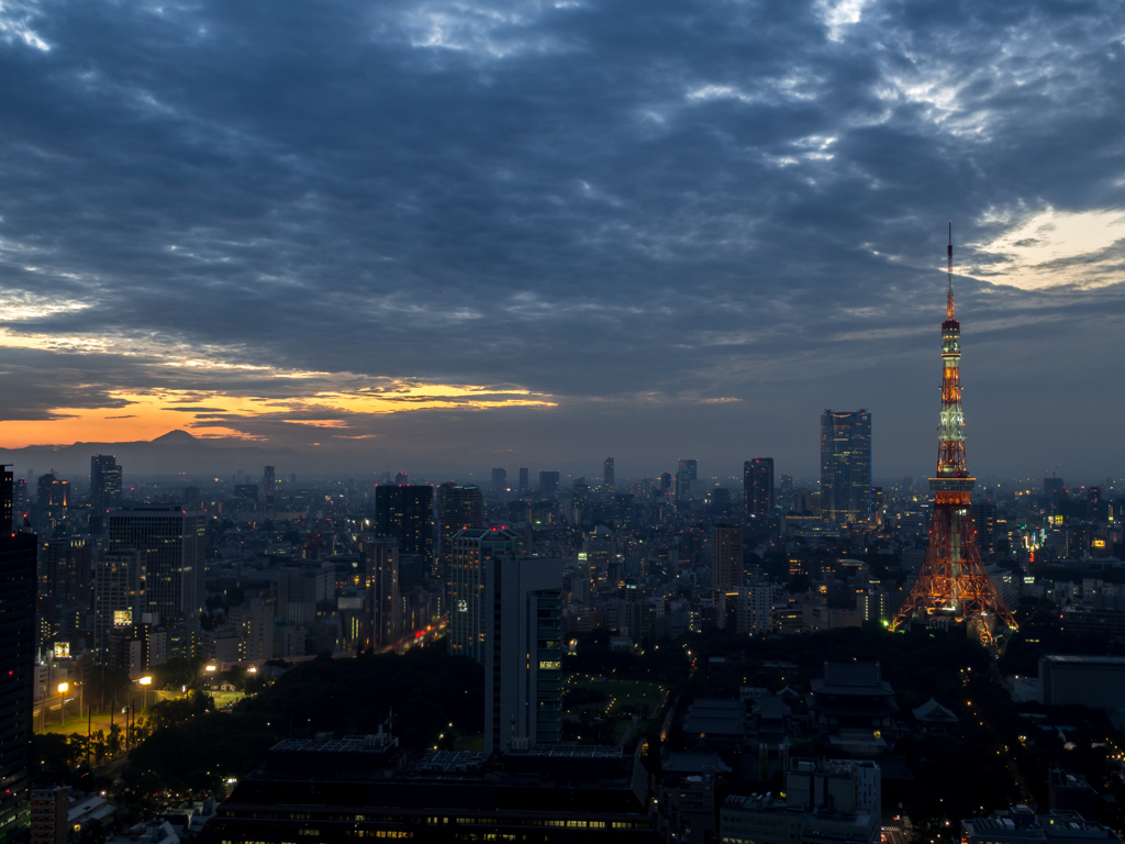 夕焼富士☆