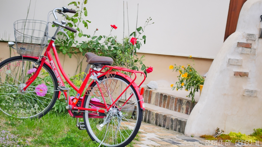 赤い自転車 ＜2＞