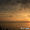 日本海の夕日③