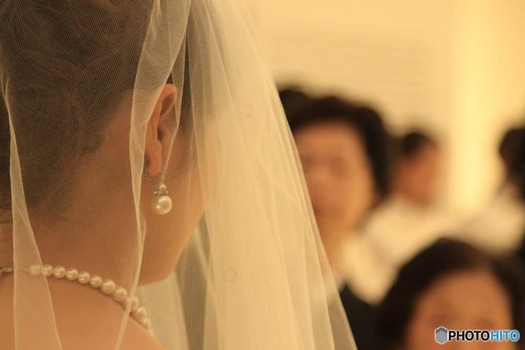 友達の結婚式にて