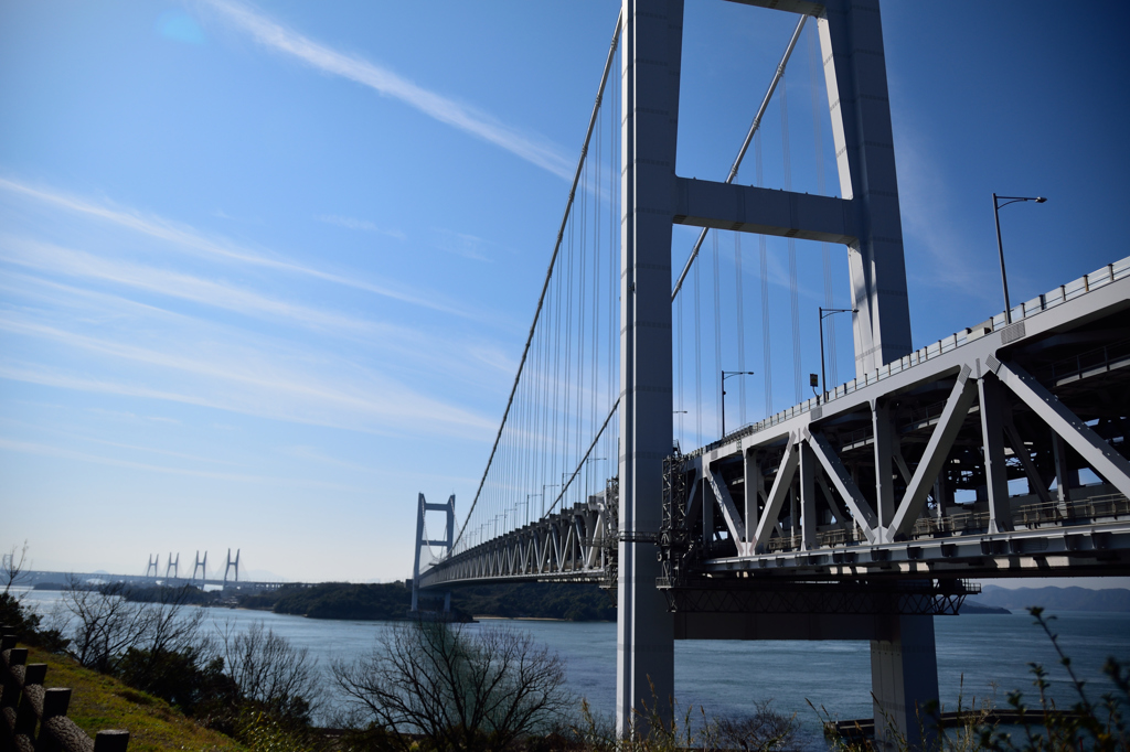 大橋と空