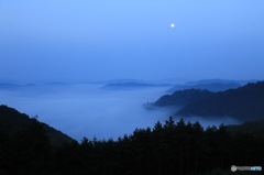 備中松山城と雲海