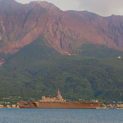 加賀と桜島