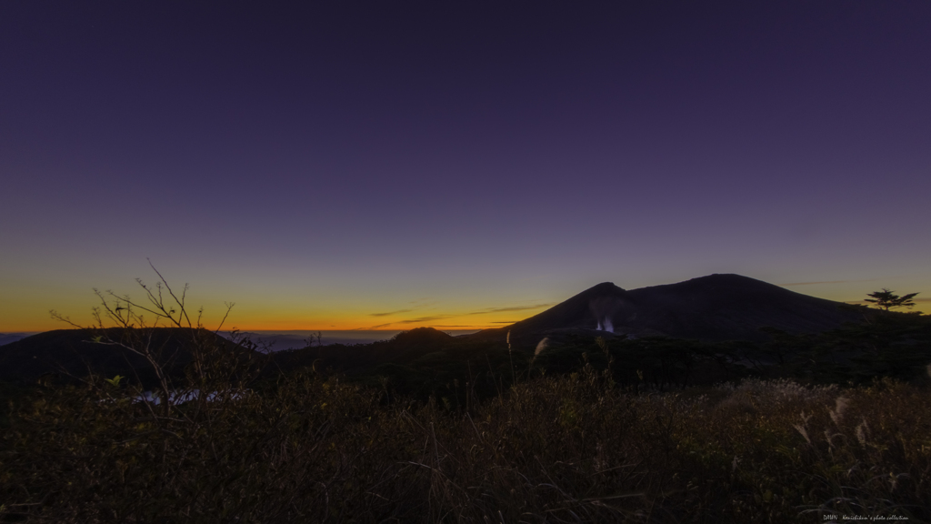 霧島山明ける