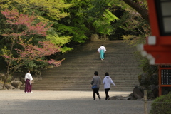 神官・参拝者