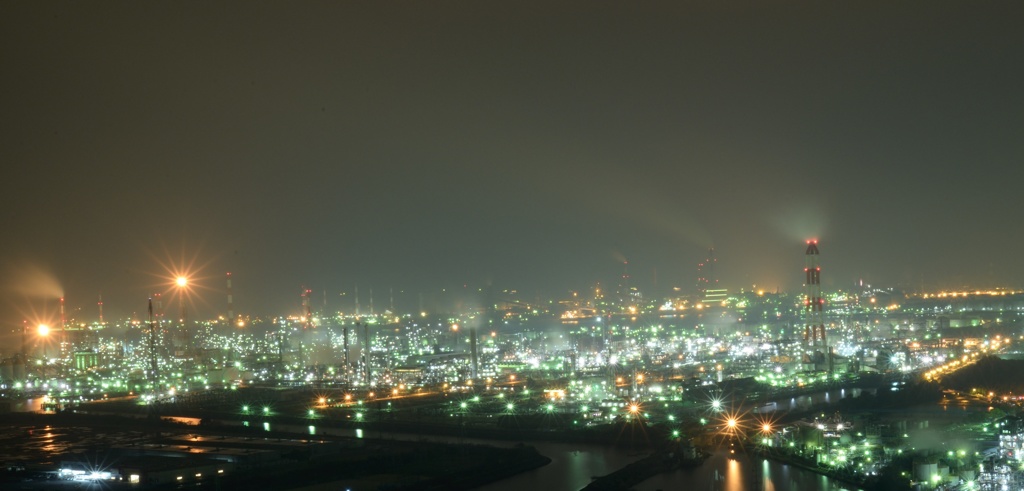 初の夜景！