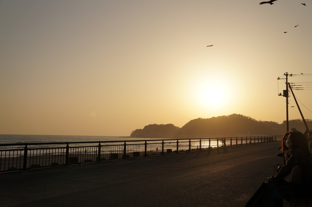 鎌倉・江ノ島付近にて