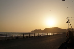 鎌倉・江ノ島付近にて