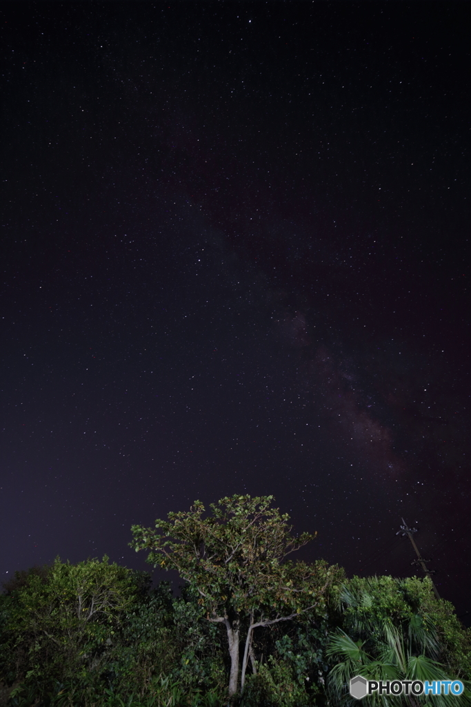 石垣島の星景
