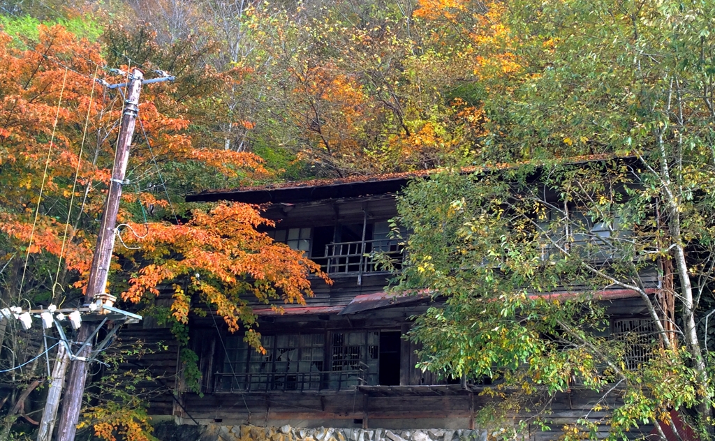 秩父鉱山に潜入する