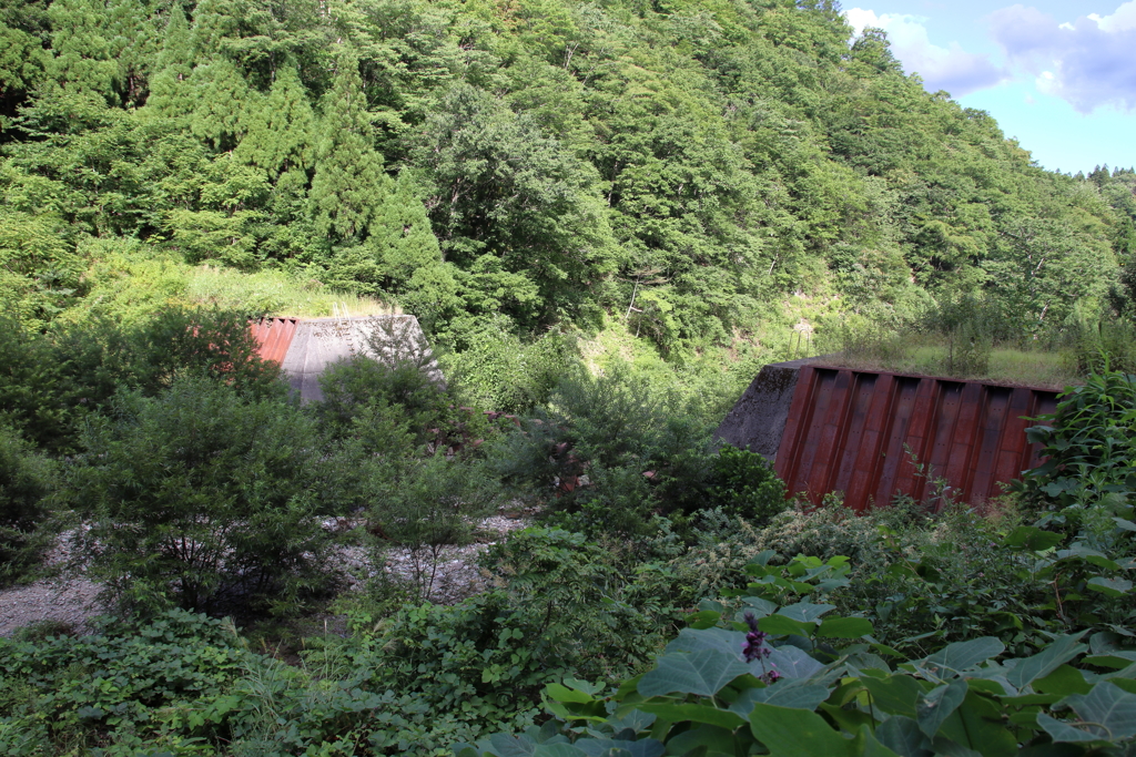 IMG_1450　　二ツ屋谷川第二砂防ダムその1