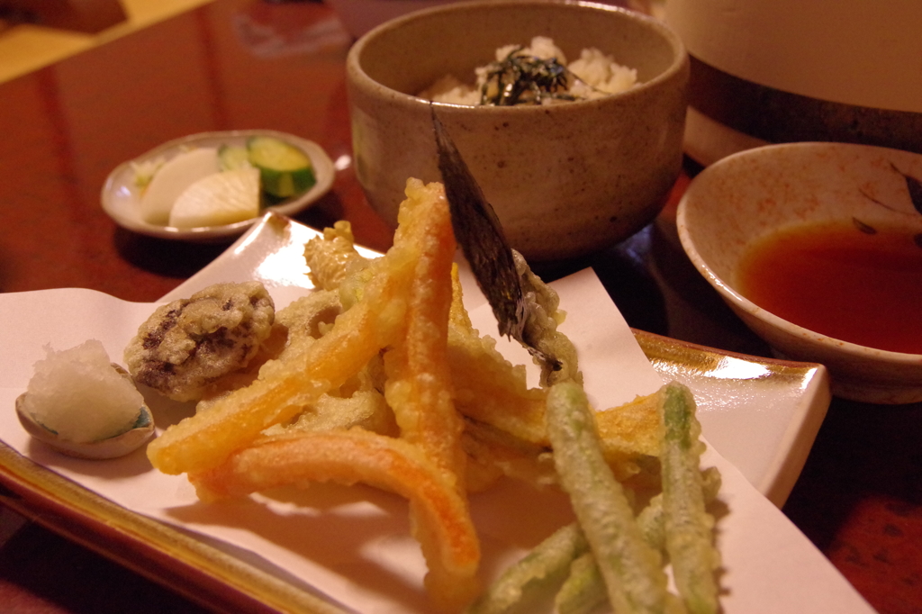 天ぷら(*´ー｀*)