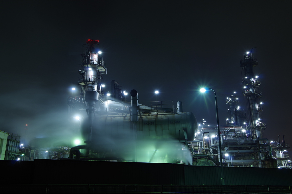 四日市工場夜景