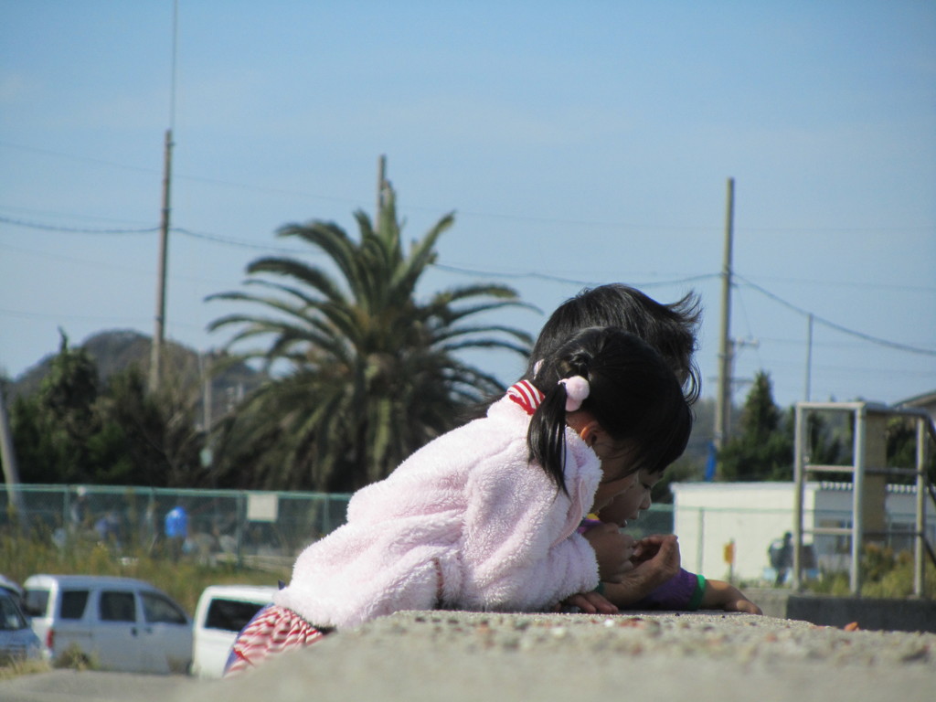 海を眺めて....
