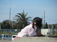海を眺めて....
