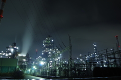 四日市工場夜景
