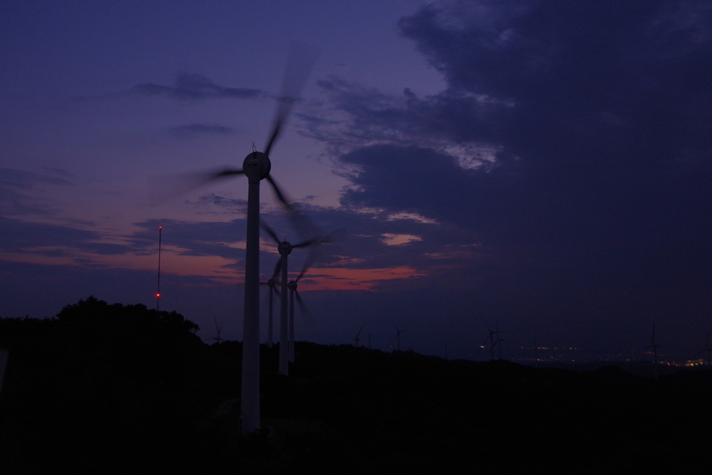 青山高原～夕景～