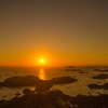 九十九島の夕陽