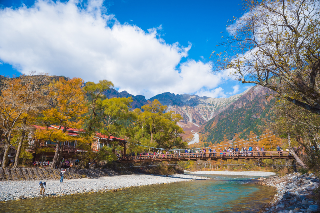 上高地　河童橋