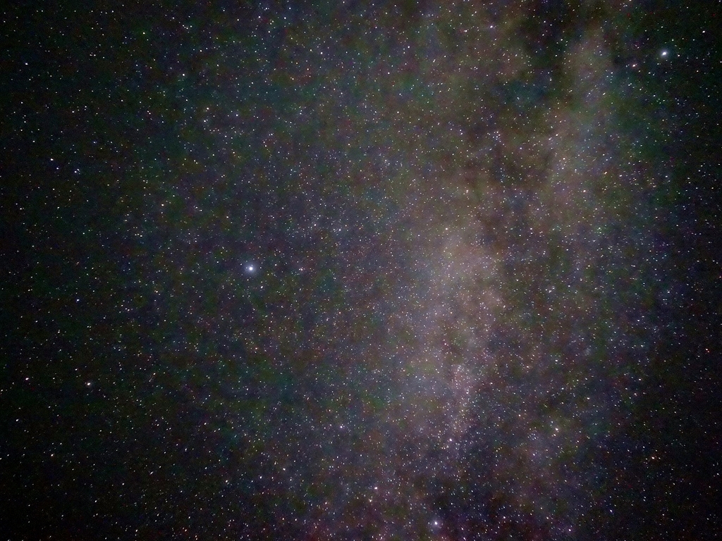 初めての星空撮影　No.1