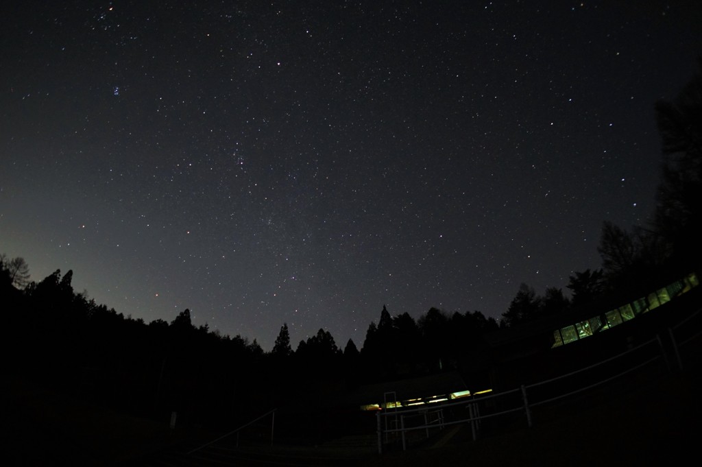 星景　魚眼１