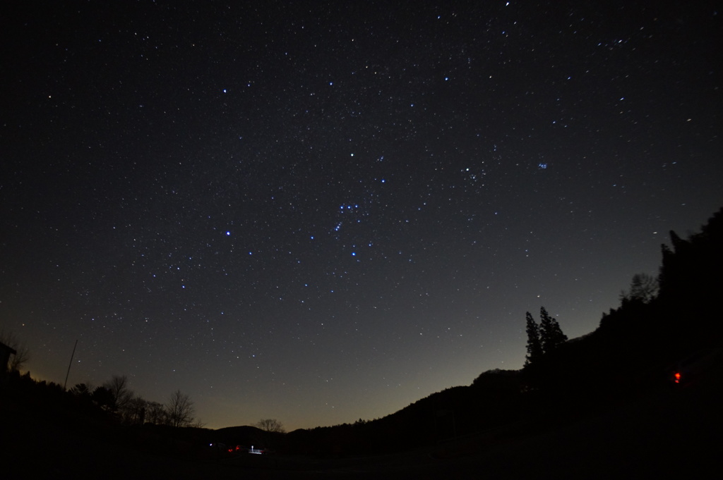 星景　魚眼２　