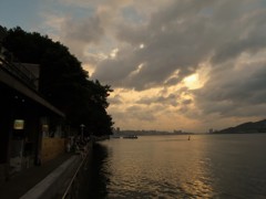 淡水の日暮れ