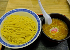 山岸一雄製麺所 味噌つけ麺大盛り