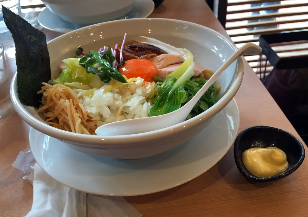 銀座 篝 特製まぜそば大盛