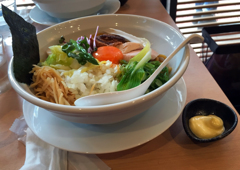 銀座 篝 特製まぜそば大盛