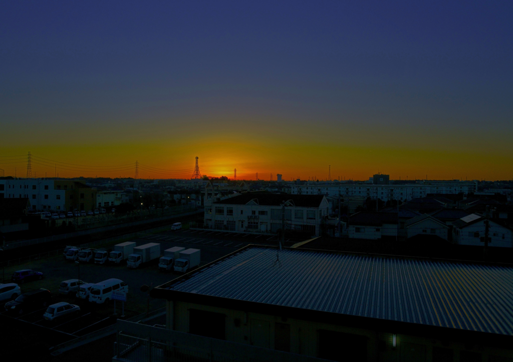 一日の始まり