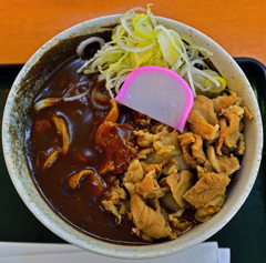 郡司豚のカレーうどん