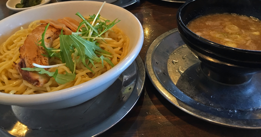 とりの助上里店 鶏白湯つけ麺