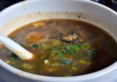 麺屋 六弦 つけ麺大盛＋味玉