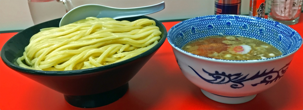 頑者えびつけ麺 大盛