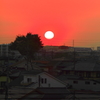 夕日