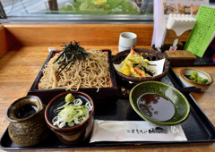 やまへい 天ざる蕎麦 大盛り