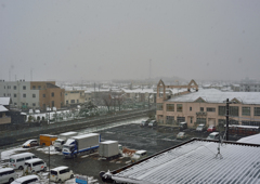 54年ぶり11月の雪