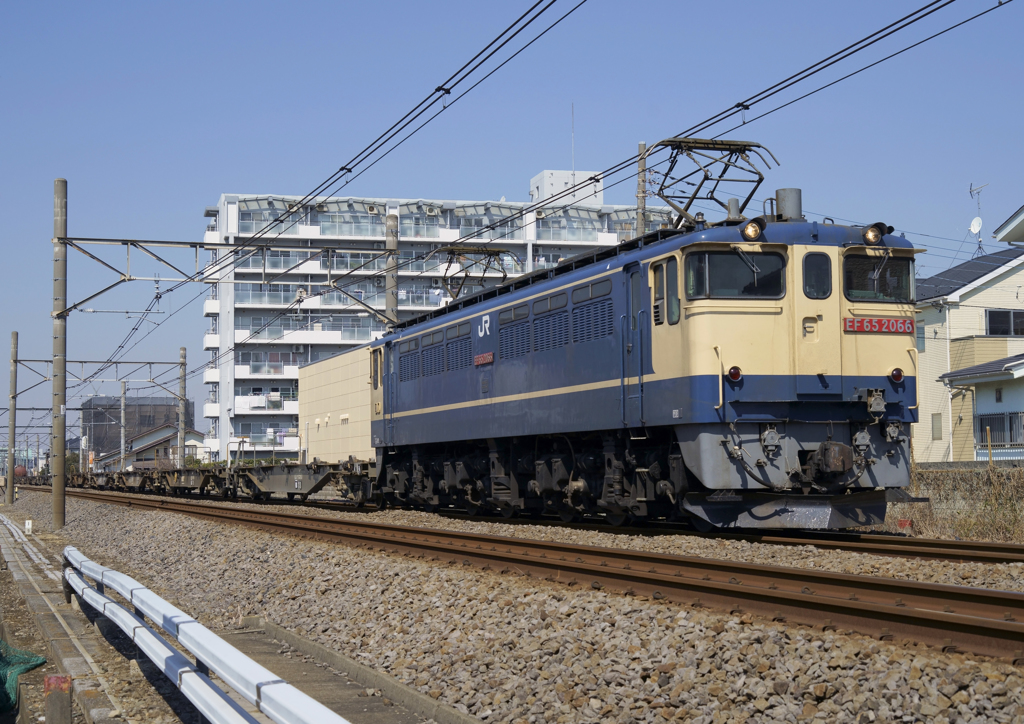 空の貨物列車