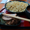 くりの木 つけ麺 （平打ち麺）大盛