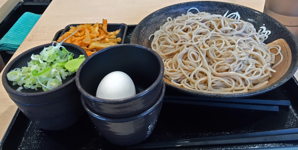 朝そば 玉子 大盛