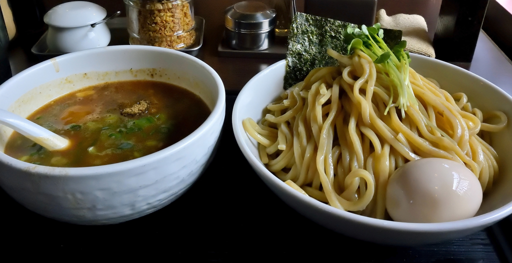 麺屋 六弦 つけ麺大盛 味玉 By 釜マニア Id 写真共有サイト Photohito