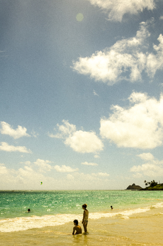 ハレイワの浜辺2