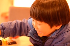 先輩に撮ってもらいました！